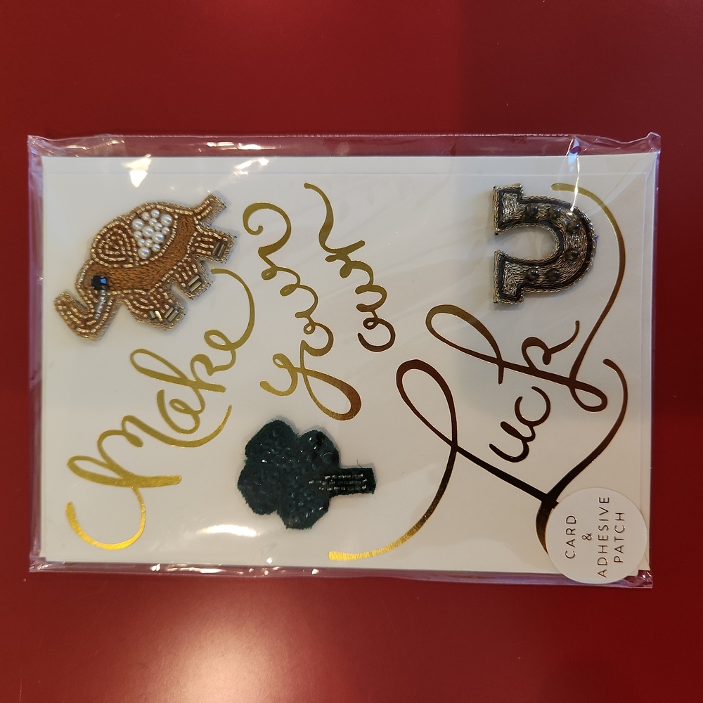 Anthropologie embellished self-adhesive patches